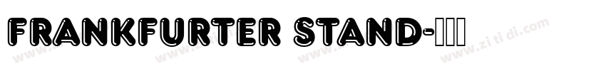 Frankfurter Stand字体转换